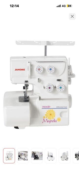 машинка оверлог Janome
