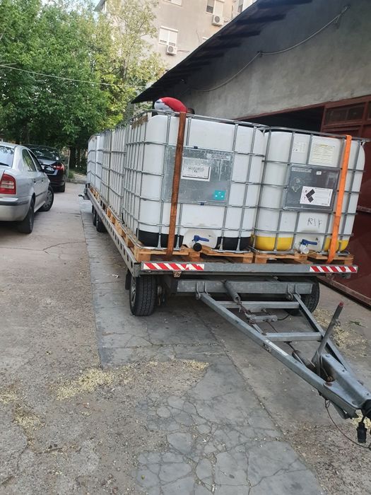 Bazin cub 1000l ibc  1000 litri vas apa cada rezervor