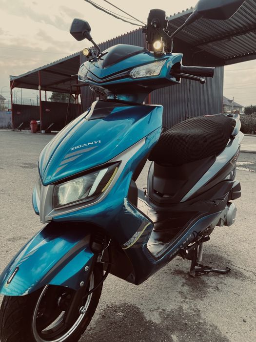 Мопед М8 синий