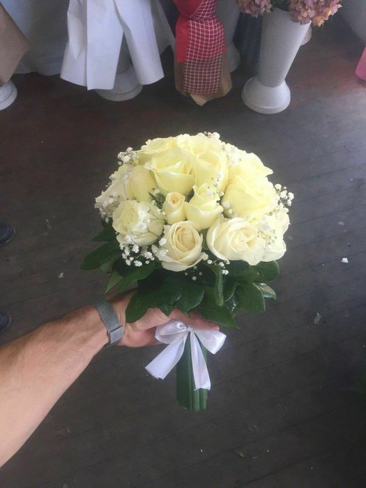Букеты для свадебных церемоний.  Цветы на заказ