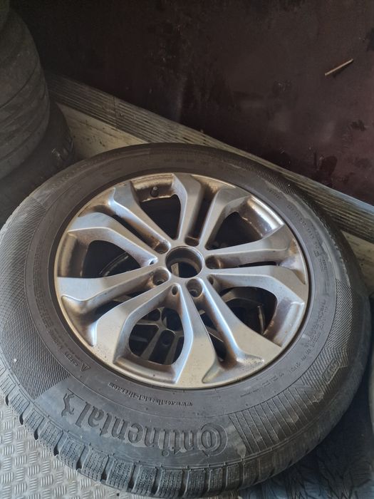 Set Glc complet Jante Aliaj 17Mercedes OEM Cu Anvelope Iarna 235 65 17