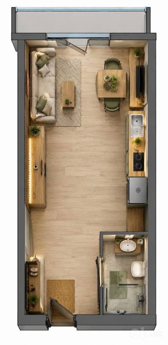 Новостройка  Ж/К Modera Towers| 1/9/24 25м2