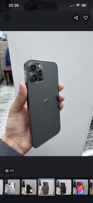 Iphone 12 pro max xolati zor 90 yomkist