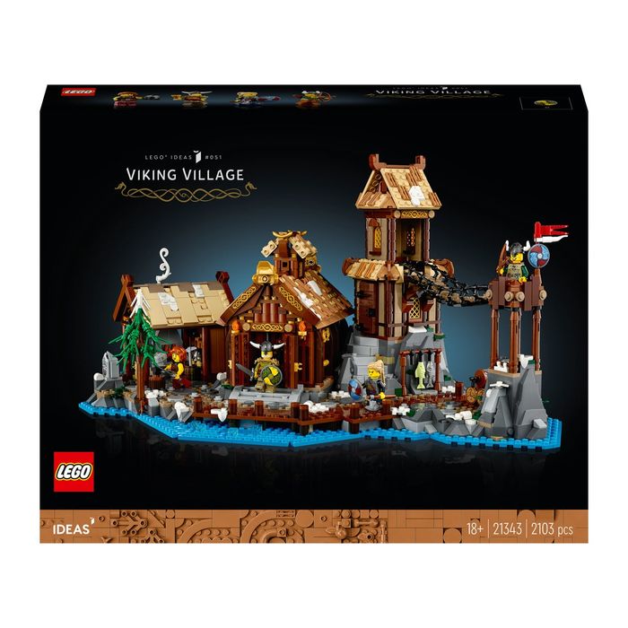 Lego 21343 Викингско село LEGO Ideas Viking village 21343, 2103 части