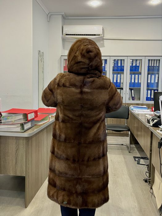 Норковая шуба рукава трансформер 48размер