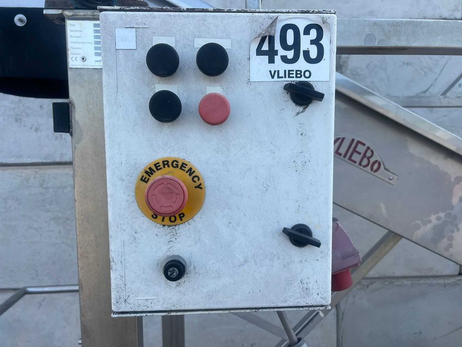 Taietor / frezor siloz Vliebo  - din inox , latime freza 1,45 m