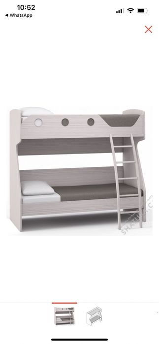 Детская кровать б/у