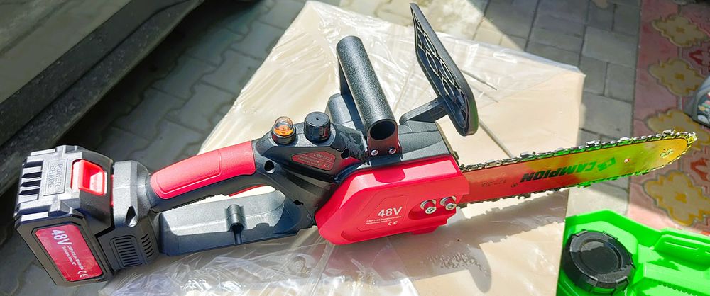 Drujba lama 12" acumulatori*2b 48V+ungere Campion Power,Livrare 25lei!