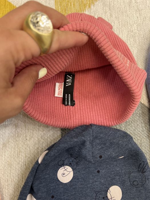 Детские шапки zara