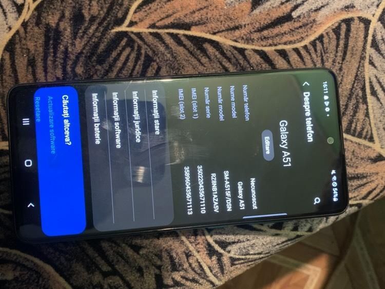 Vand A51 accept și schimb