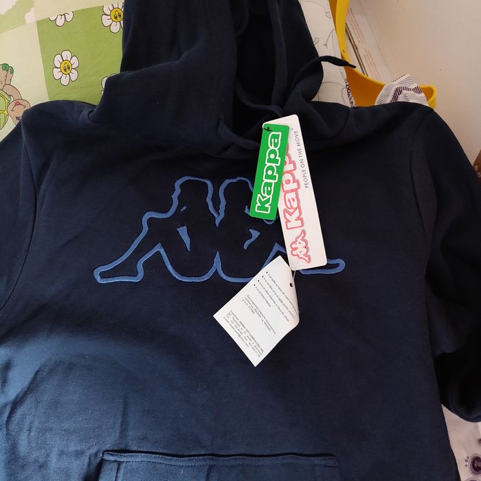 Hanorac kappa nou mărimea m albastru sigilat eticheta