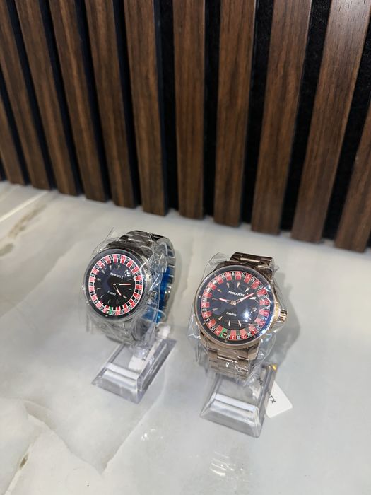 Уникален мъжки часовници с казино дизайн – Въртящ се циферблат