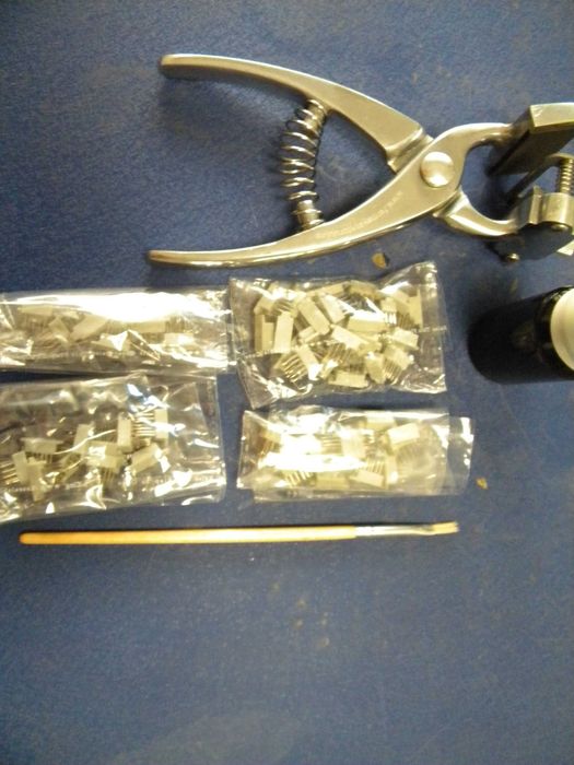 Set cleste tatuat inox 5 cifre/litere