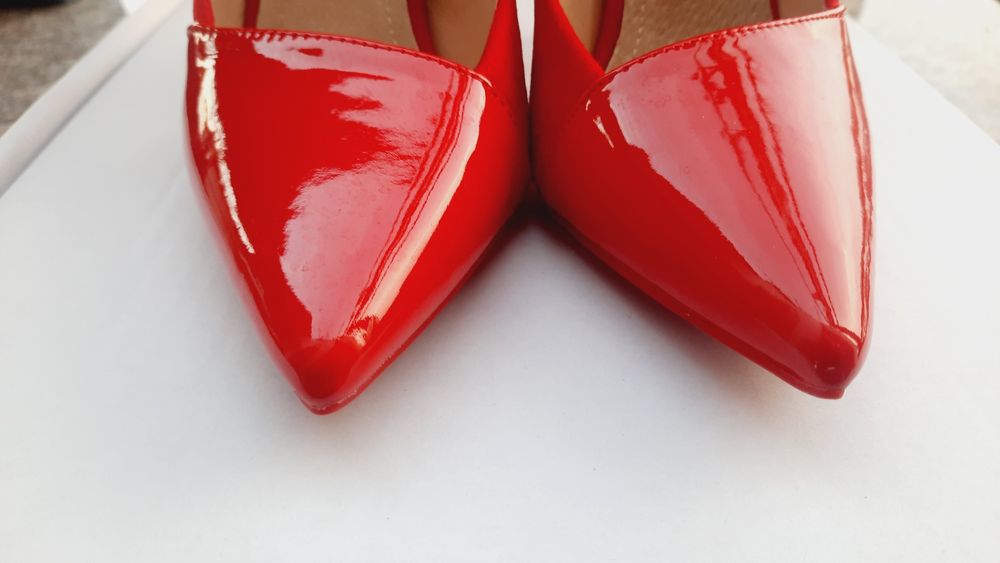 Pantofi stileto Tendez, piele naturala