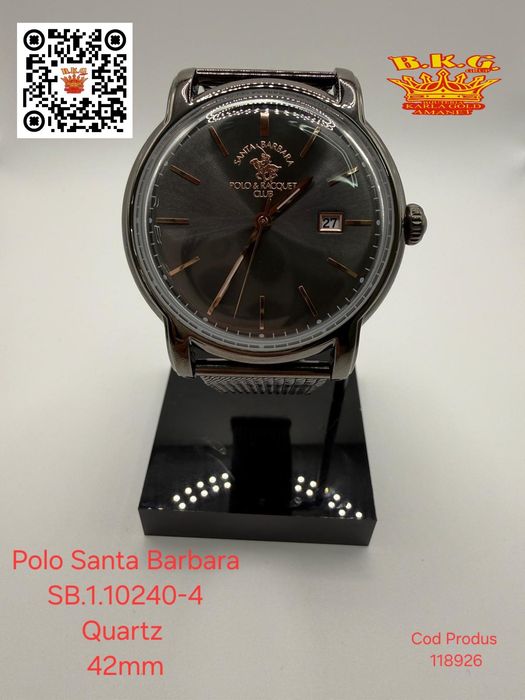 Ceasuri Polo Santa Barbara Amanet BKG