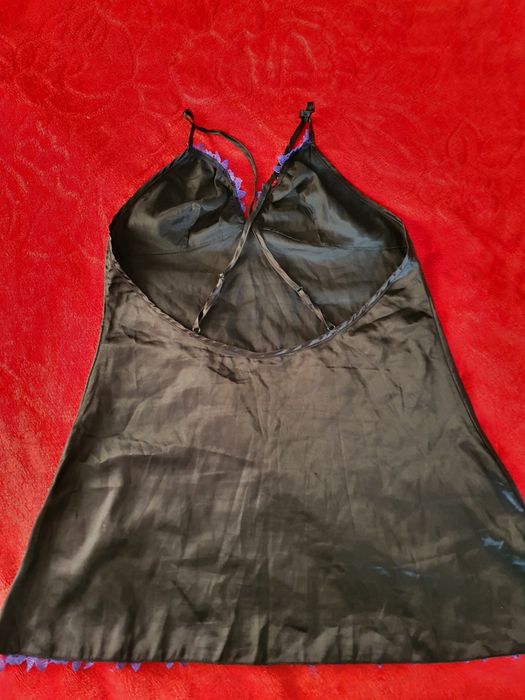 Черна нощница универсален размер