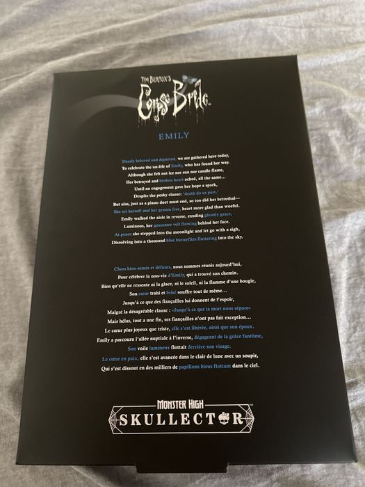 Кукла monster high  skullector corpse bride