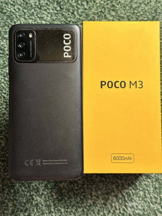 POCO M3 power black 4/64 gb