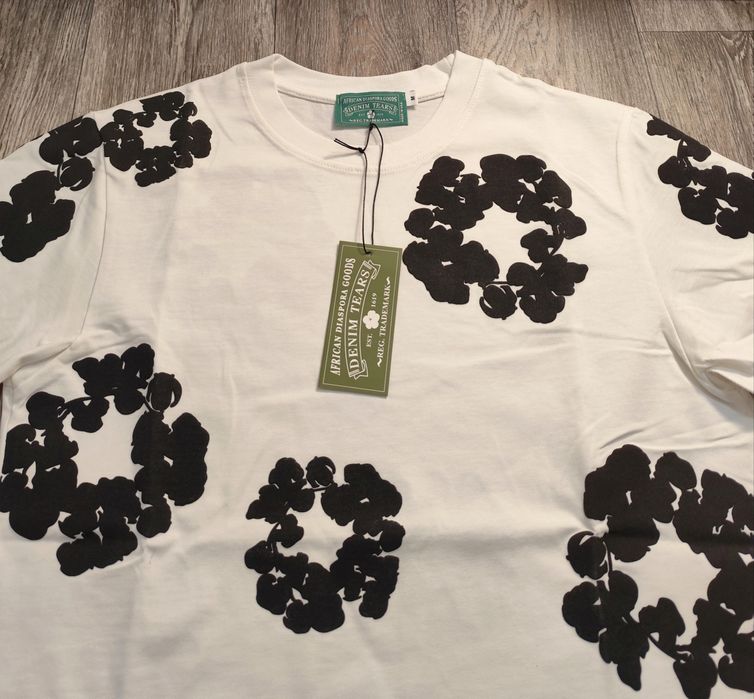 Мъжка детска нова тениска блуза фланелка Denim Tears