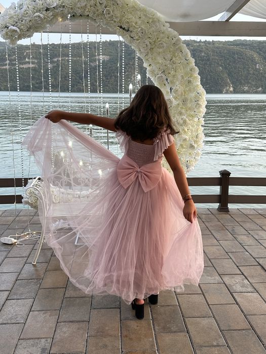 Rochie fetita deosebita 10-12 ani