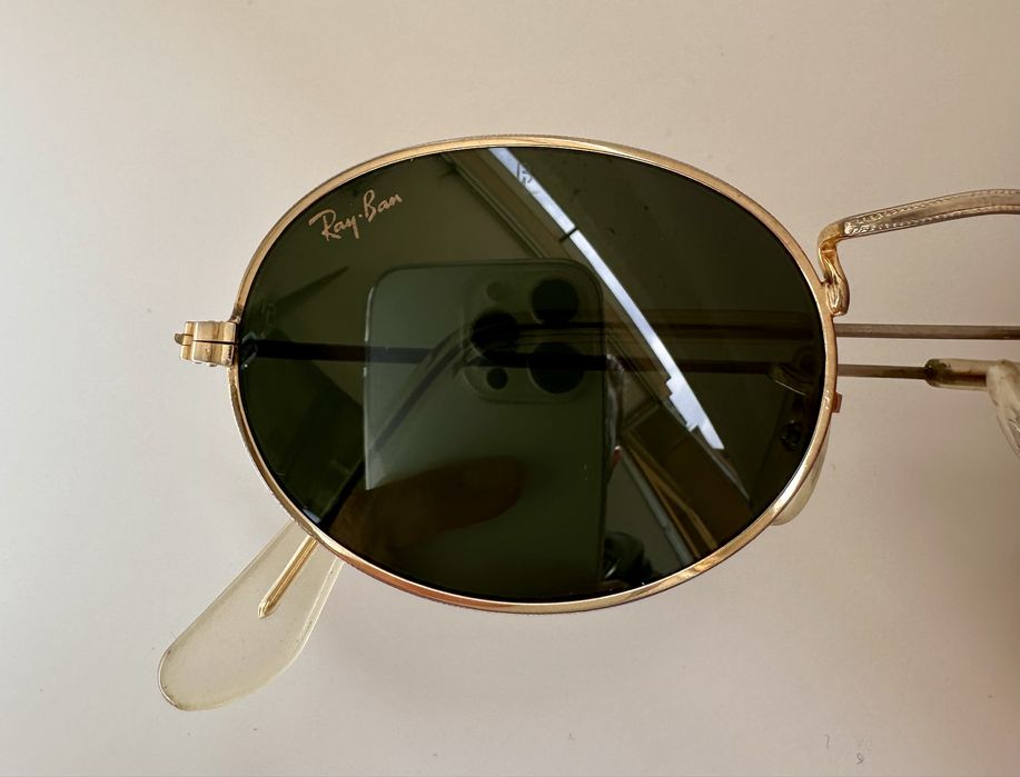Ray Ban B&L USA Oval 48mm – Оригинални винтидж с двойна гравировка