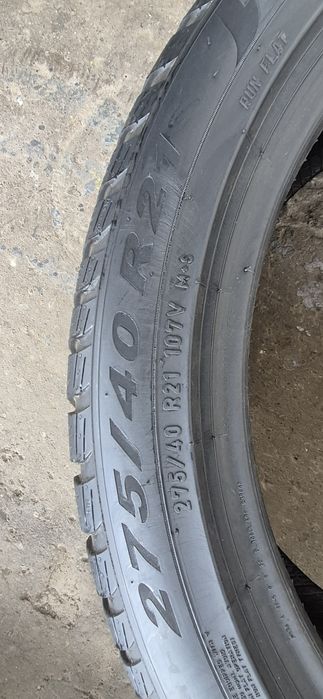 4 anvelope iarna RFT Pirelli,fata 275/40/21,spate 315/35/21.Pret/buc.