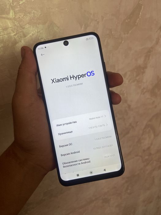 Продам Redmi note 11 128gb/6gb