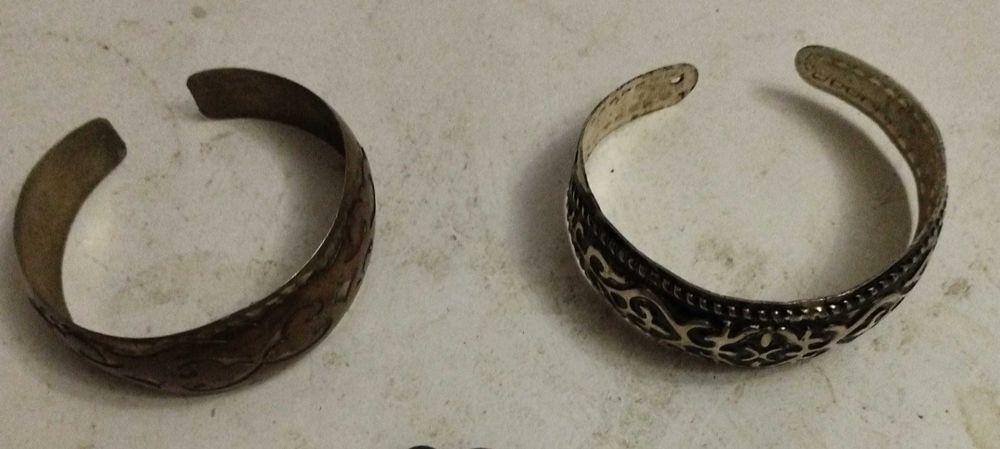 Блезики серебро с пробой