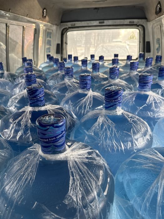 Доставка бутылированной питьевой воды в бутылях по 19 л