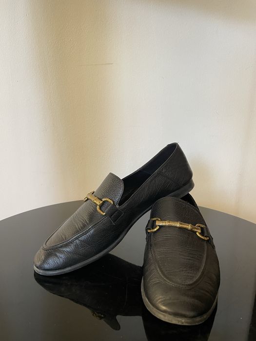 Мокасини естествена кожа Massimo Dutti