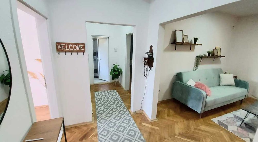 Дава се под наем Двустаен апартамент в Пловдив, Захарна фабрика - 57 кв.м за 204 € - Снимка #1