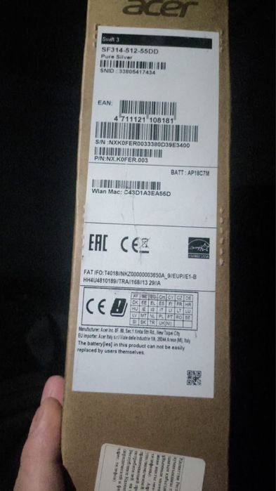 Ноутбук acer.