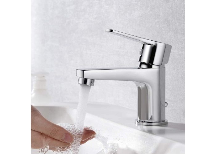 Ibergrif  смесител за баня,мивка,хромирана повърхност  против петна