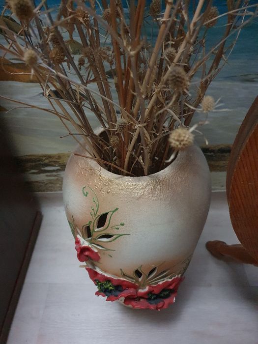 Интерьерная декоративная  ваза