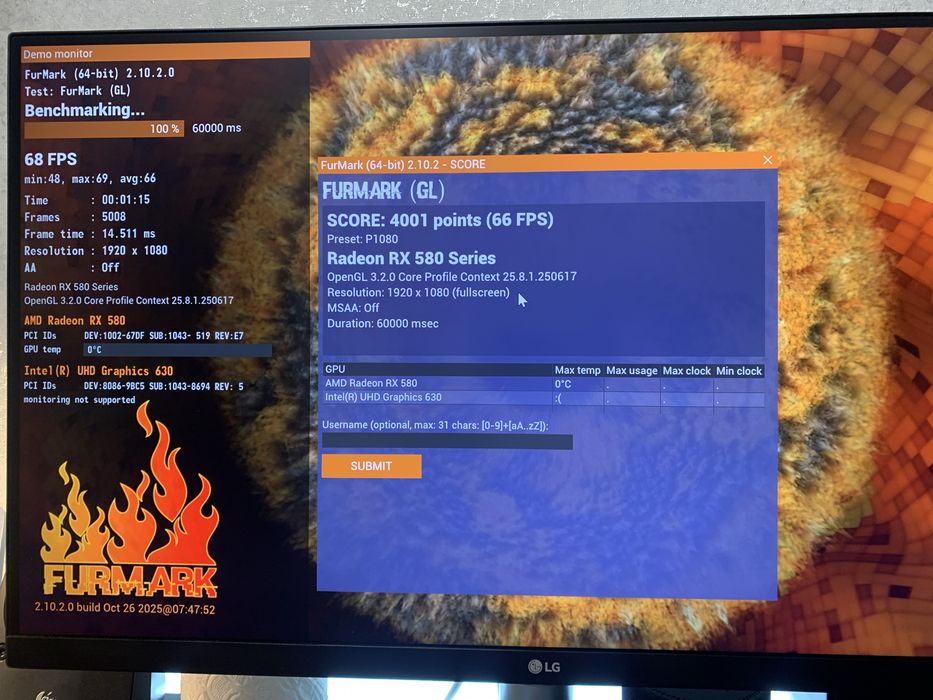 Видеокарта Asus Radeon RX580 8gb