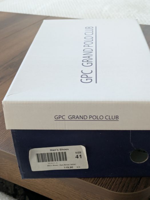 Мъжки обувки GPS POLO Dark Braun