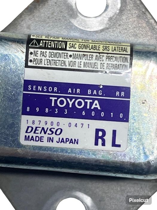 Senzor De Impact Airbag Dreapta Spate Toyota Land Cruiser Lj12_, Kzj12_, Trj12_, Kdj12_, Grj12_ 2002 - 89833-60010