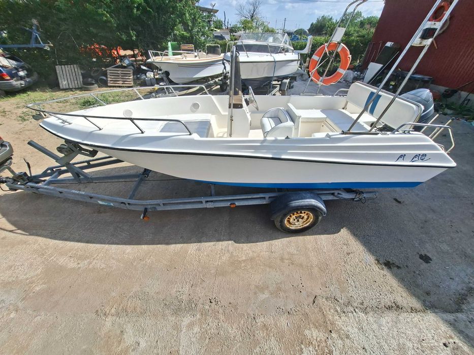 Лодка Mimi Fisherman 19 двигатель Yamaha 60 к.с. 4 такта