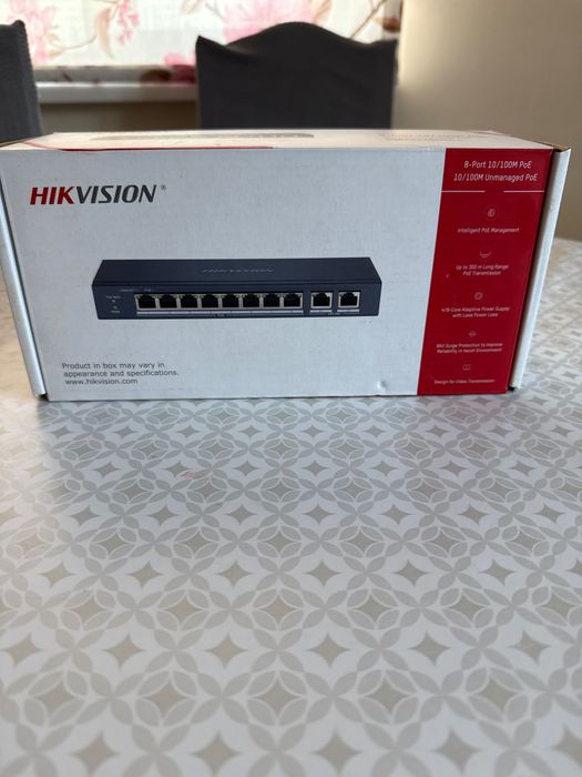 Poe коммутатор Hik Vizion
