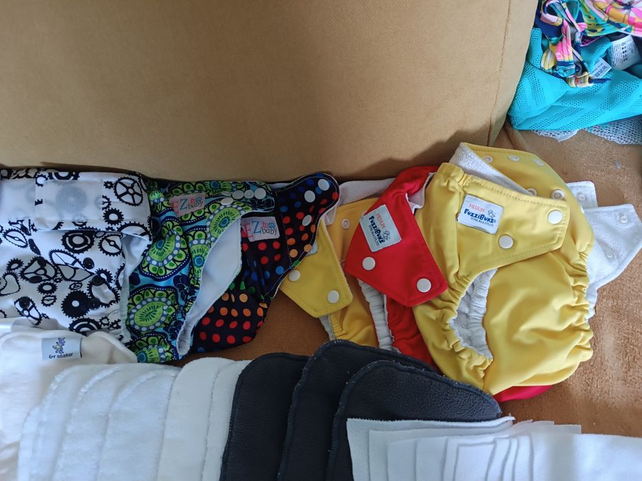 Многократни пелени с придолфи