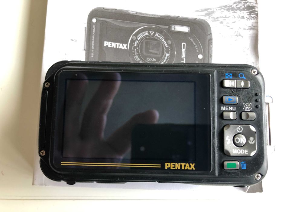 Pentax Optio W90 -Водоустойчив,Противоударен -фотоапарат(камера)