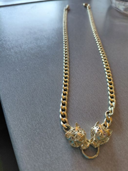 Colier din aur 14k pantera 13gr