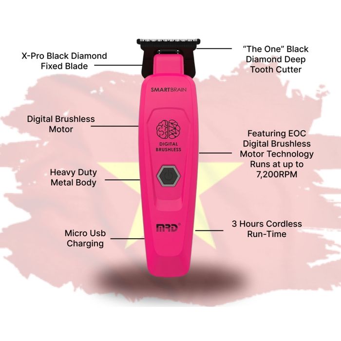 MRD Smart Brain Pink – Професионален тример