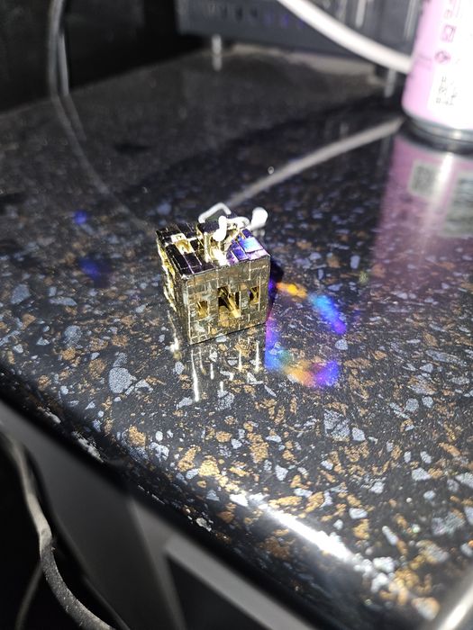 Золотой блок из киндер джой майнкрафт