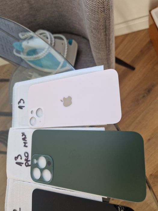 Capac Sticla spate iphone 13pro , 13 pro max , 14 pro max , 14 ,12 ,13