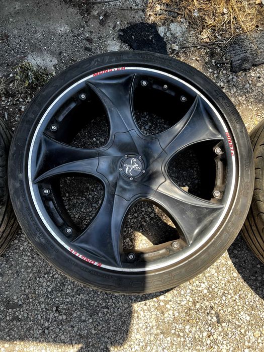 Оригинални немски джанти Keskin KT9 22" 5x120 10J с гуми 295/30/R22 за BMW X5 / X6