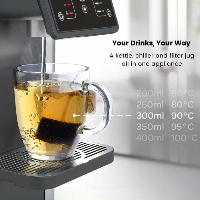 Диспенсър за топла и студена вода Aqua Optima Aurora 3.8L