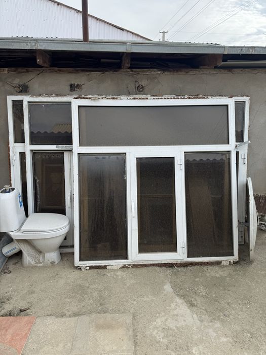 Стекло пакет алюминии