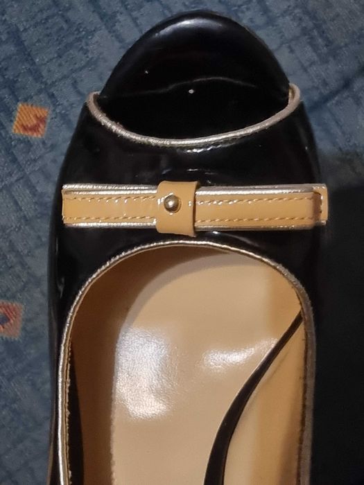 Туфли  лакированные кожа
