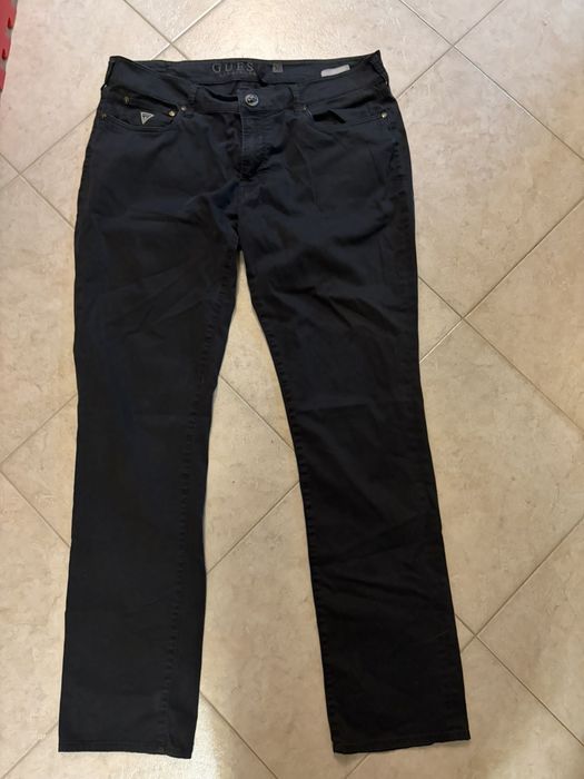 Черен панталон Guess